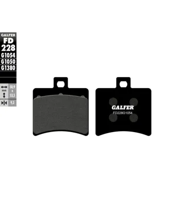 Задни мото накладки Galfer SEMI METAL FD228G1054