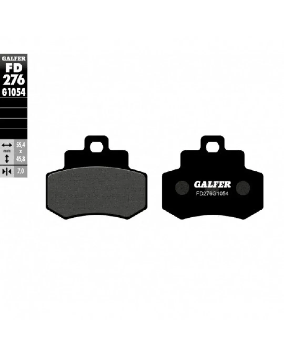 Задни мото накладки Galfer SEMI METAL FD276G1054