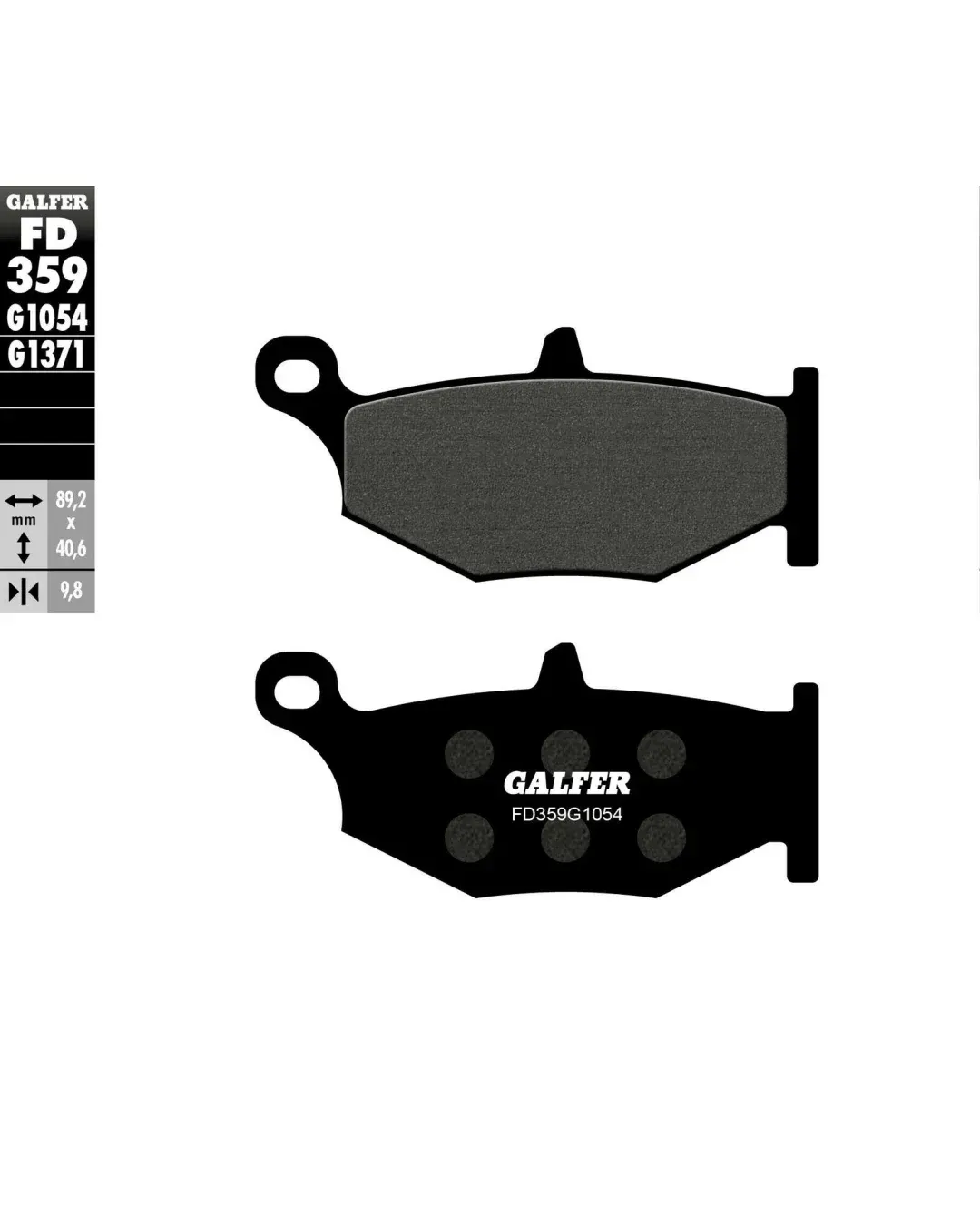 Задни мото накладки Galfer SEMI METAL FD359G1054