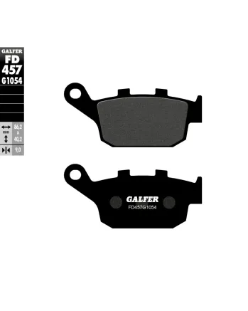 Задни мото накладки Galfer SEMI METAL FD457G1054