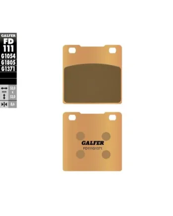 Задни мото накладки Galfer SINTERED COMPOUND FD111G1371