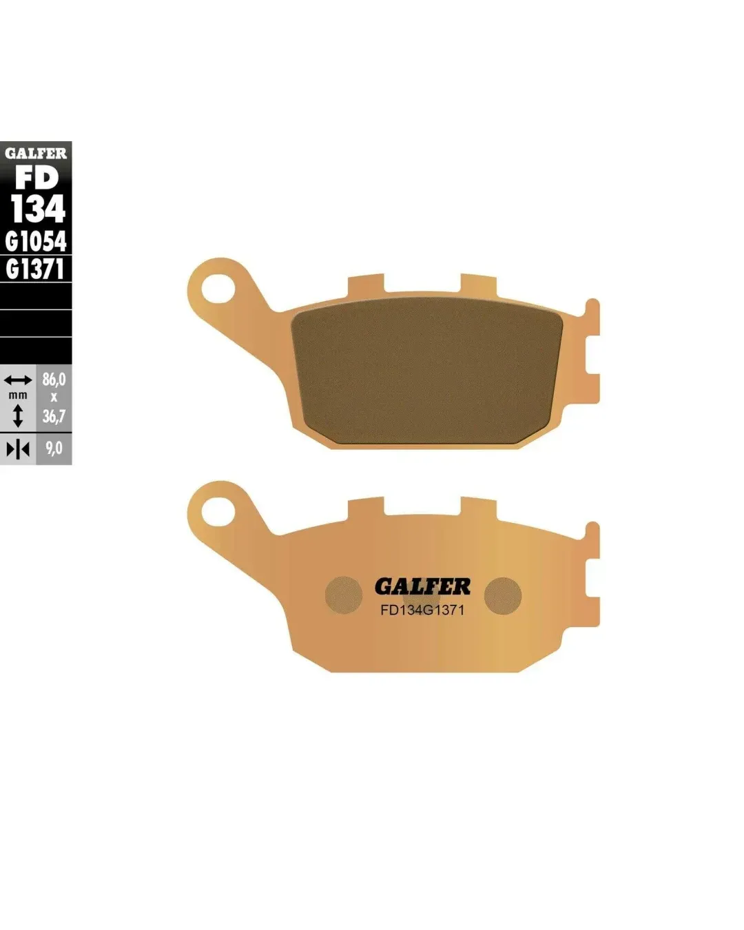 Задни мото накладки Galfer SINTERED COMPOUND FD134G1371