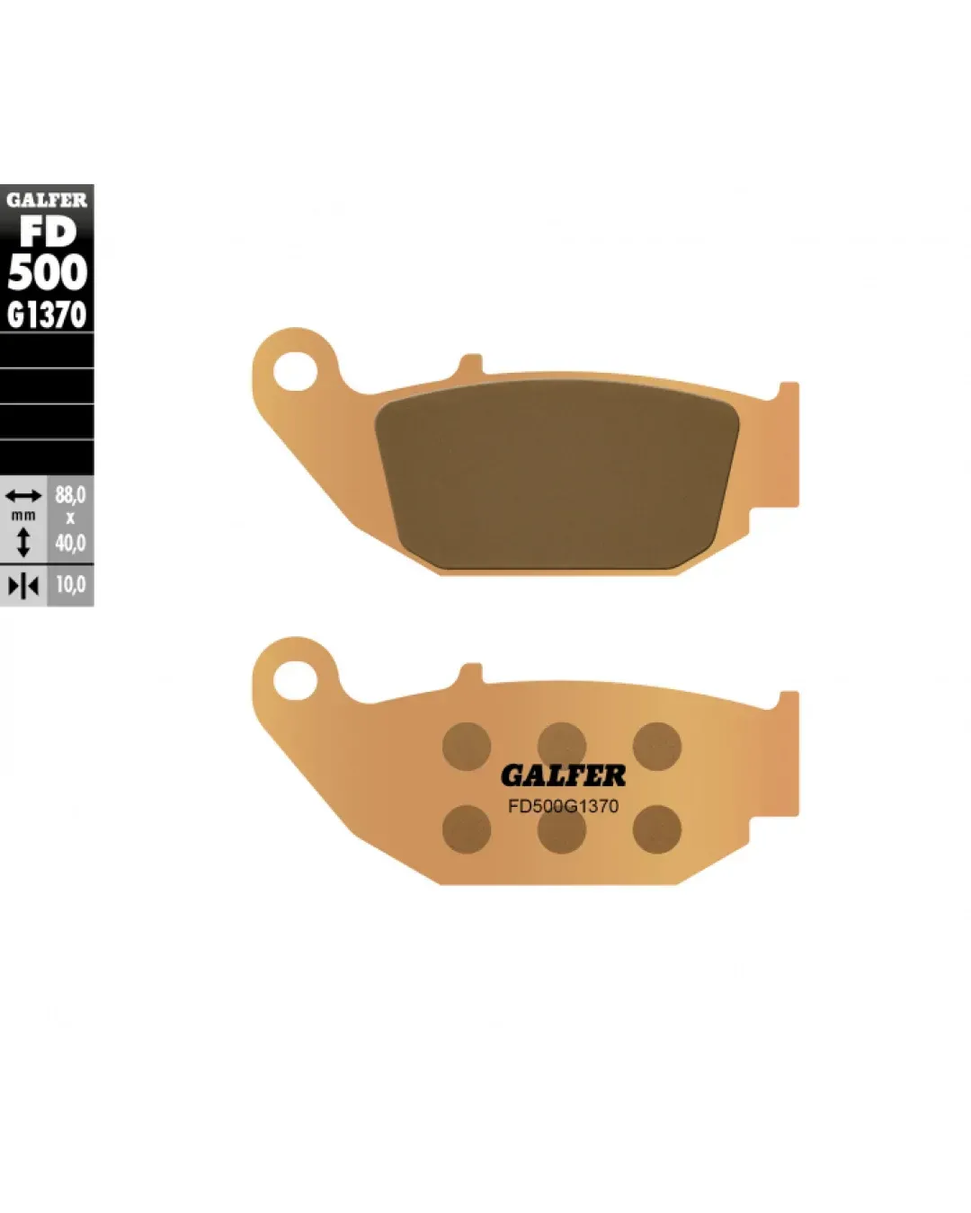 Задни мото накладки Galfer SINTERED COMPOUND FD500G1370
