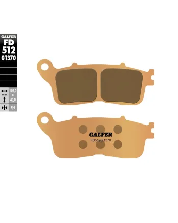 Задни мото накладки Galfer SINTERED COMPOUND FD512G1370