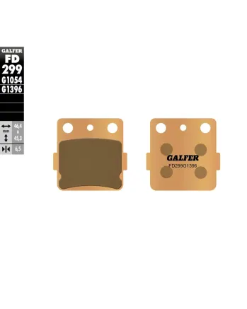 Задни мото накладки Galfer SINTERED FD299G1396