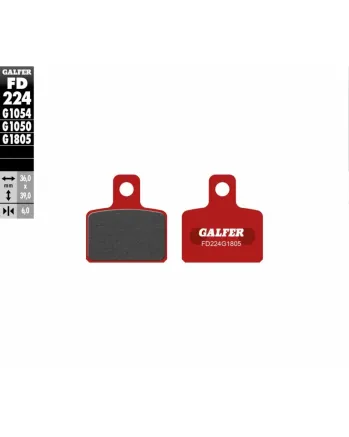 Задни мото накладки Galfer TRIAL TOP FD224G1805