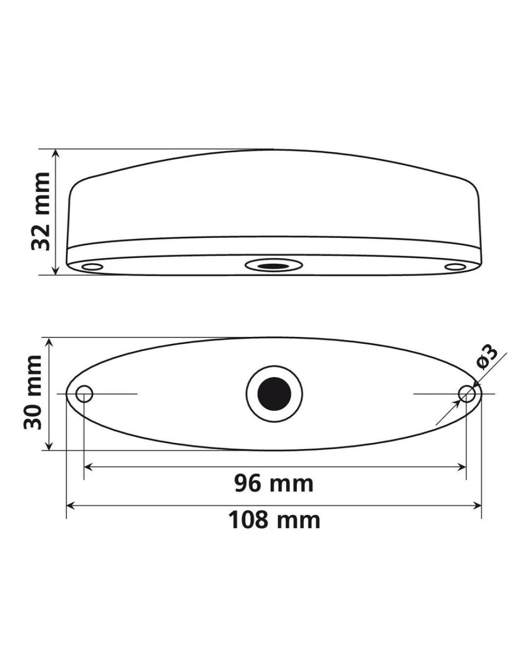 Задни светлини "Porster" Led 12V - 90159