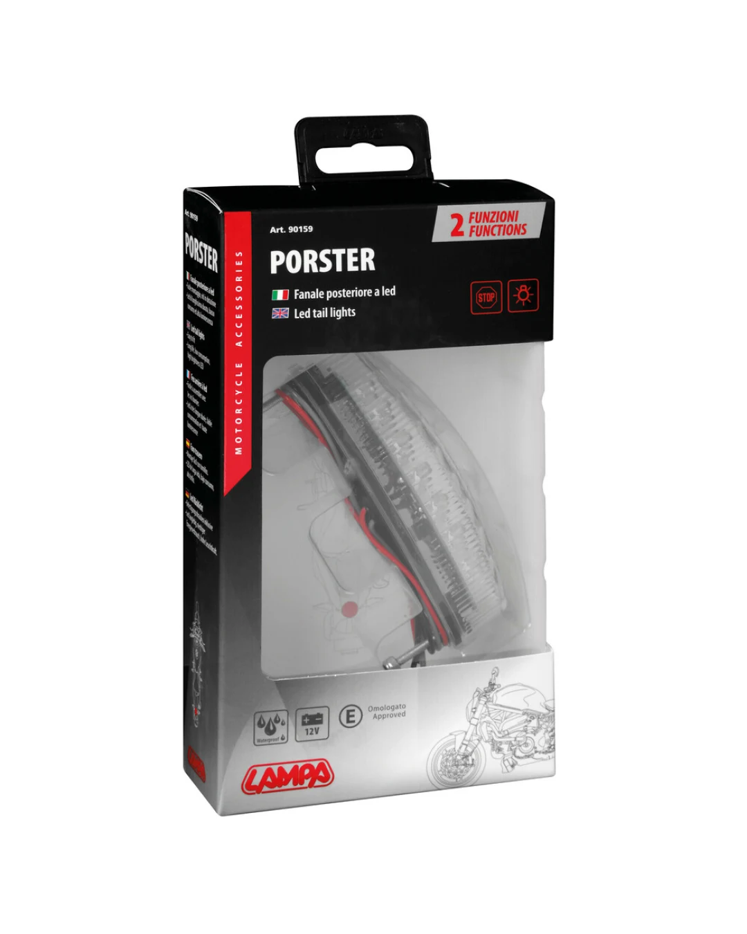 Задни светлини "Porster" Led 12V - 90159