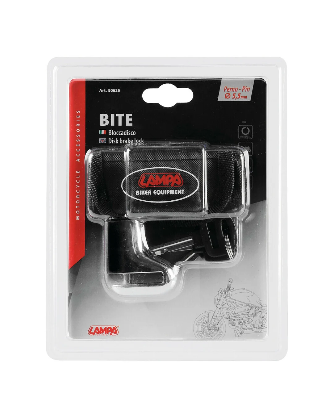 Заключвалка диск BITE – 90626