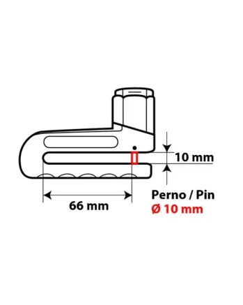 Заключвалка DISK BRAKE – 65390