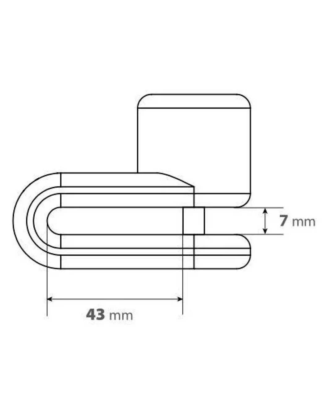 Заключвалка диск Pinch Ø 5,5 mm red 91564