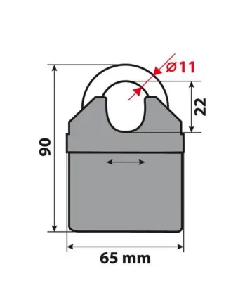 Заключващa мото верига – C-LOCK 150 PLUS 90633