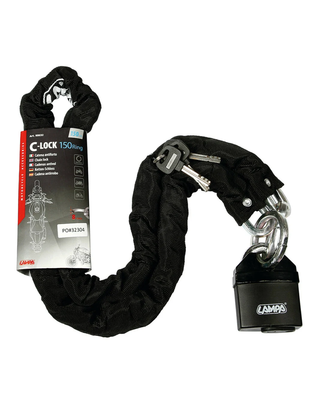 Заключващa мото верига – C-LOCK 150R 90632