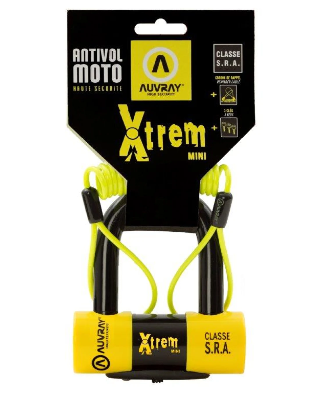 Заключващо устройство AUVRAY U LOCK XTREM MIN SRA ART4