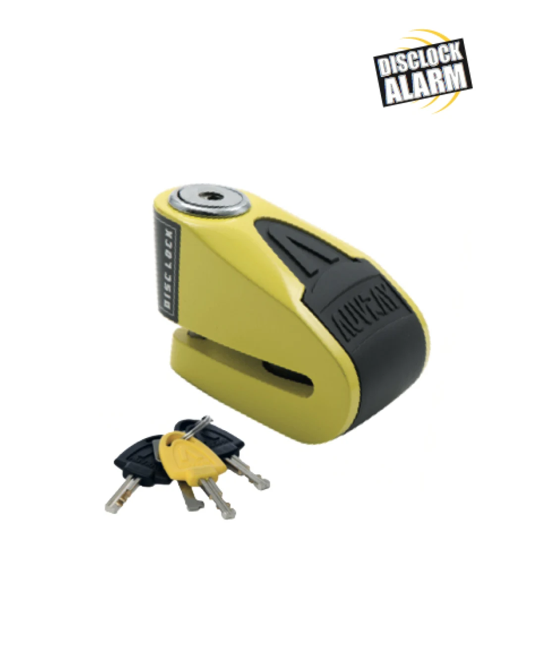 Заключващо устройство за диск AUVRAY BLOCK ALARM D 06 BLK/YEL SRA