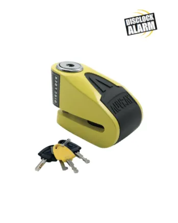 Заключващо устройство за диск AUVRAY BLOCK ALARM D 06 BLK/YEL SRA