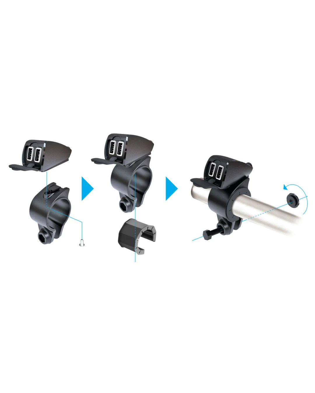 Зарядно устойчиво Usb-Fix Trek Ultra Fast Charge - 5400 mA - 12/24V 38828