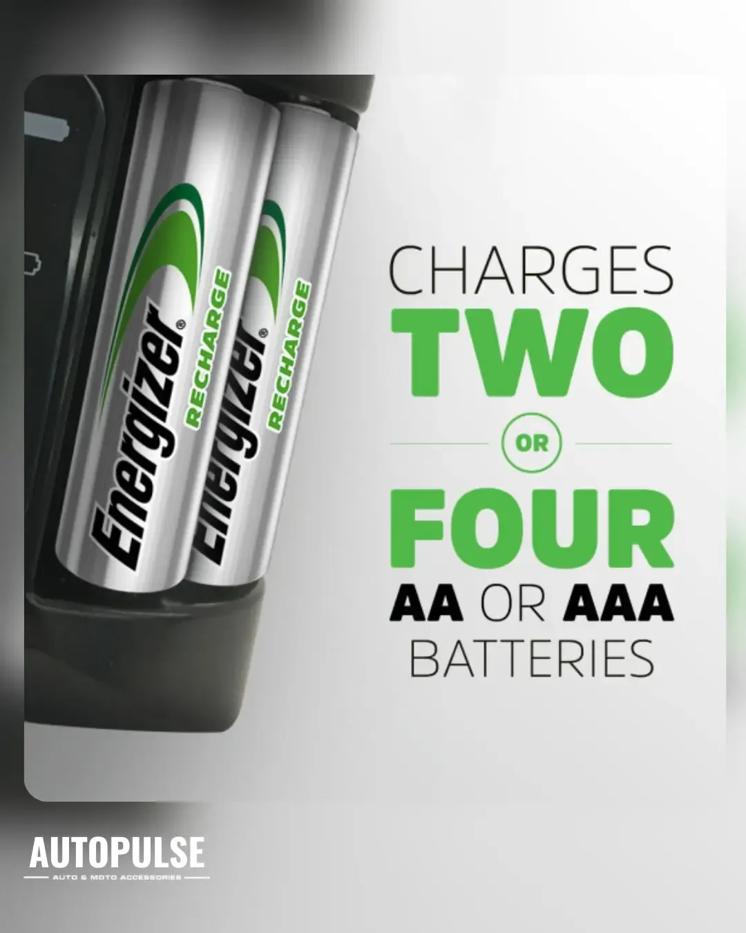 Зарядно устройство Energizer Recharge Pro 4xAA (2000mAh)