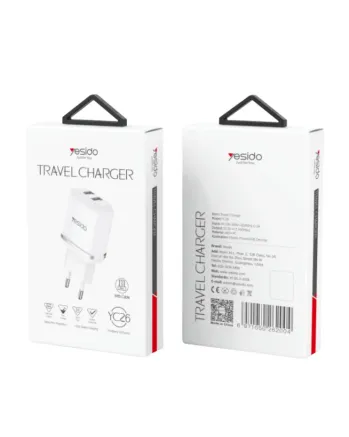 Зарядно устройство YESIDO YC26 20W (2xUSB-C)