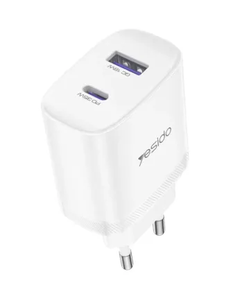 Зарядно устройство за контакт YESIDO YC108 35W с USB-A и USB-C