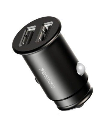 Зарядно за Кола 2 x USB Yesido Y24