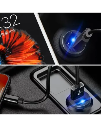 Зарядно за Кола 2 x USB Yesido Y29