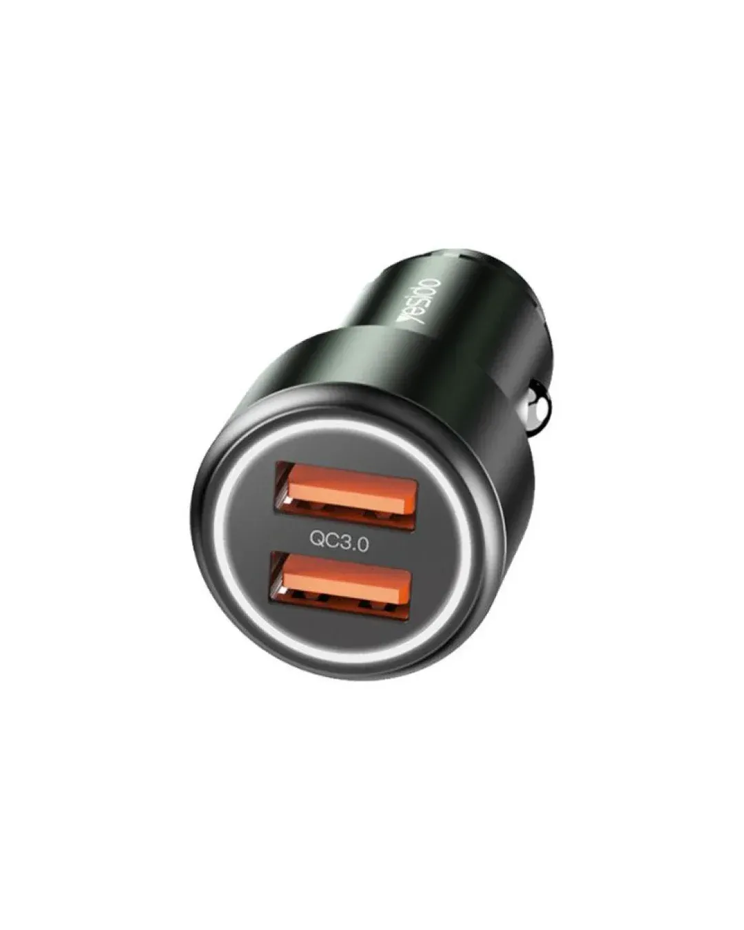 Зарядно за Кола 2XUSB-A, QC3.0 Yesido Y43