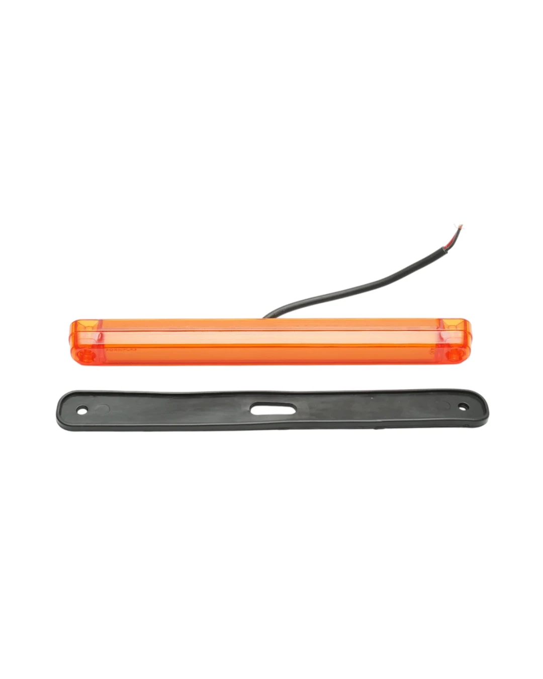 Жълт/Оранжев LED Габарит / Маркер с NEON ефект - 16 диода 12V-24V 235mm