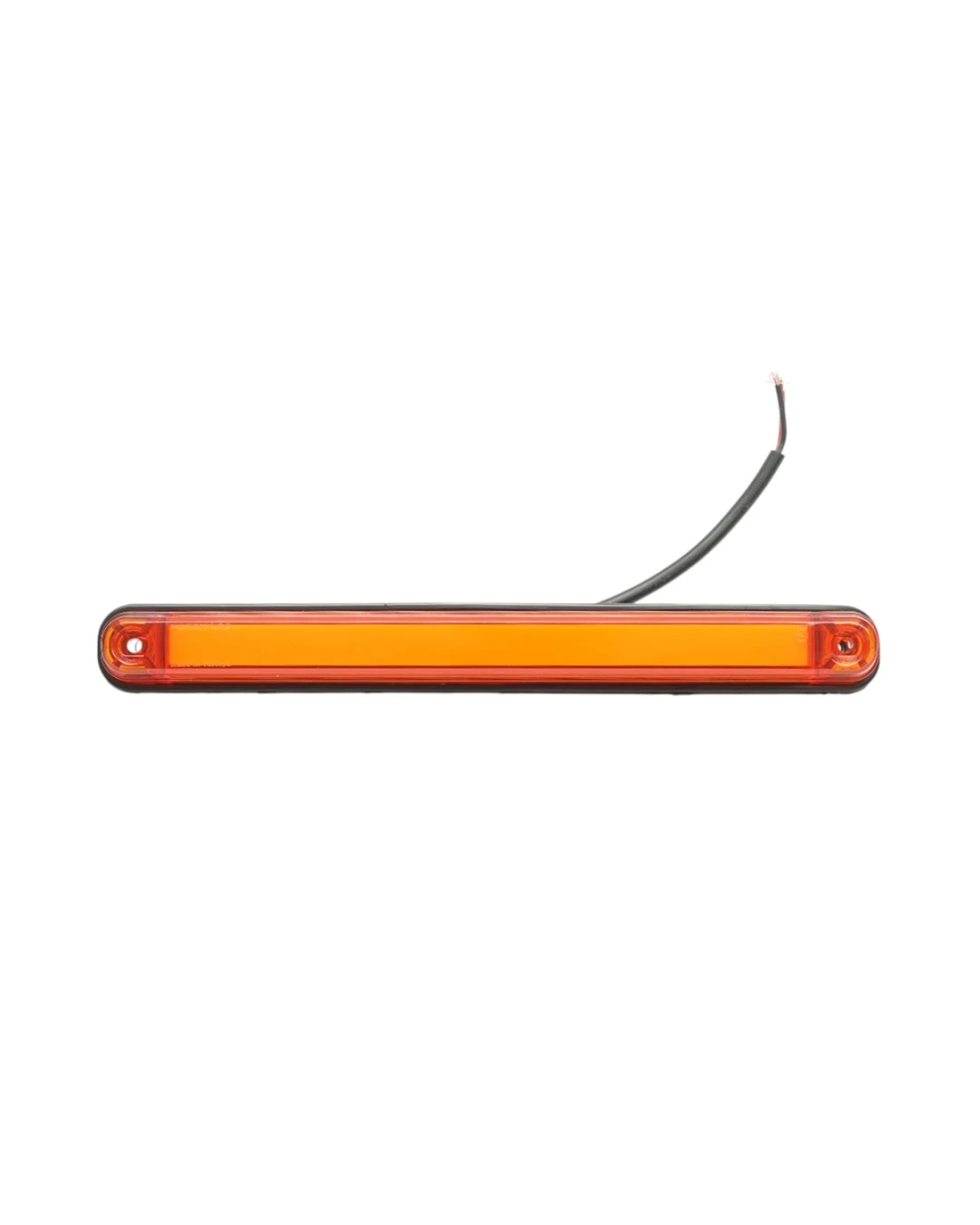 Жълт/Оранжев LED Габарит / Маркер с NEON ефект - 16 диода 12V-24V 235mm
