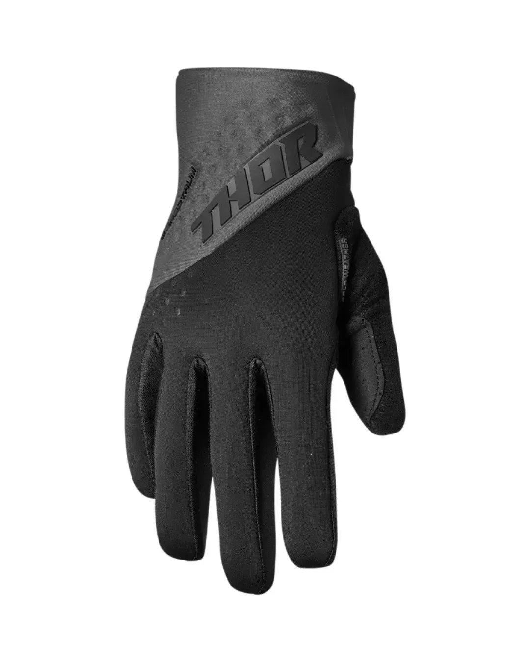 Зимни мотокрос ръкавици THOR SPECTRUM BLACK/CHARCOAL COLD WEATHER