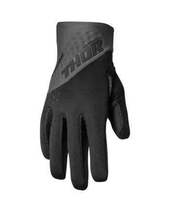 Зимни мотокрос ръкавици THOR SPECTRUM BLACK/CHARCOAL COLD WEATHER