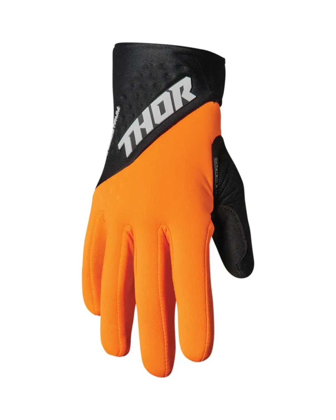 Зимни мотокрос ръкавици THOR SPECTRUM FLO ORANGE/BLACK COLD WEATHER